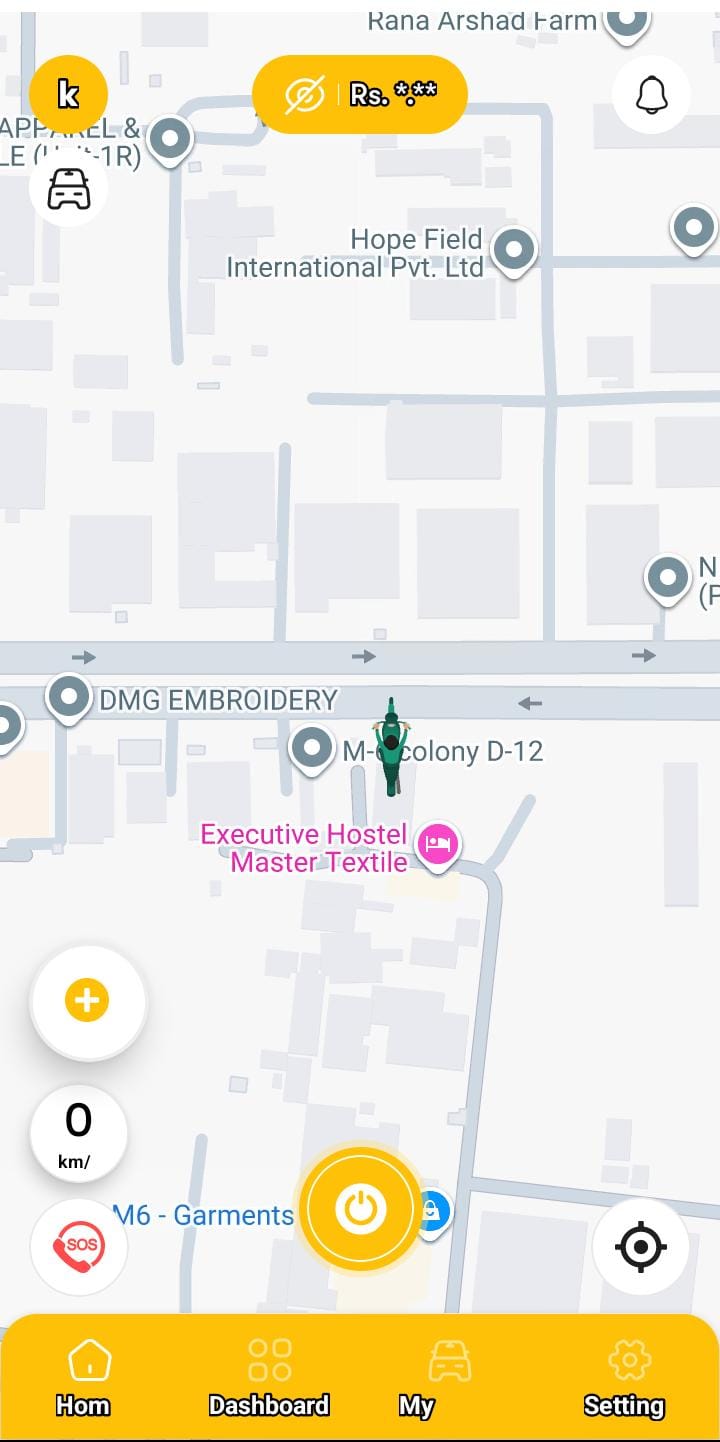 Driver app