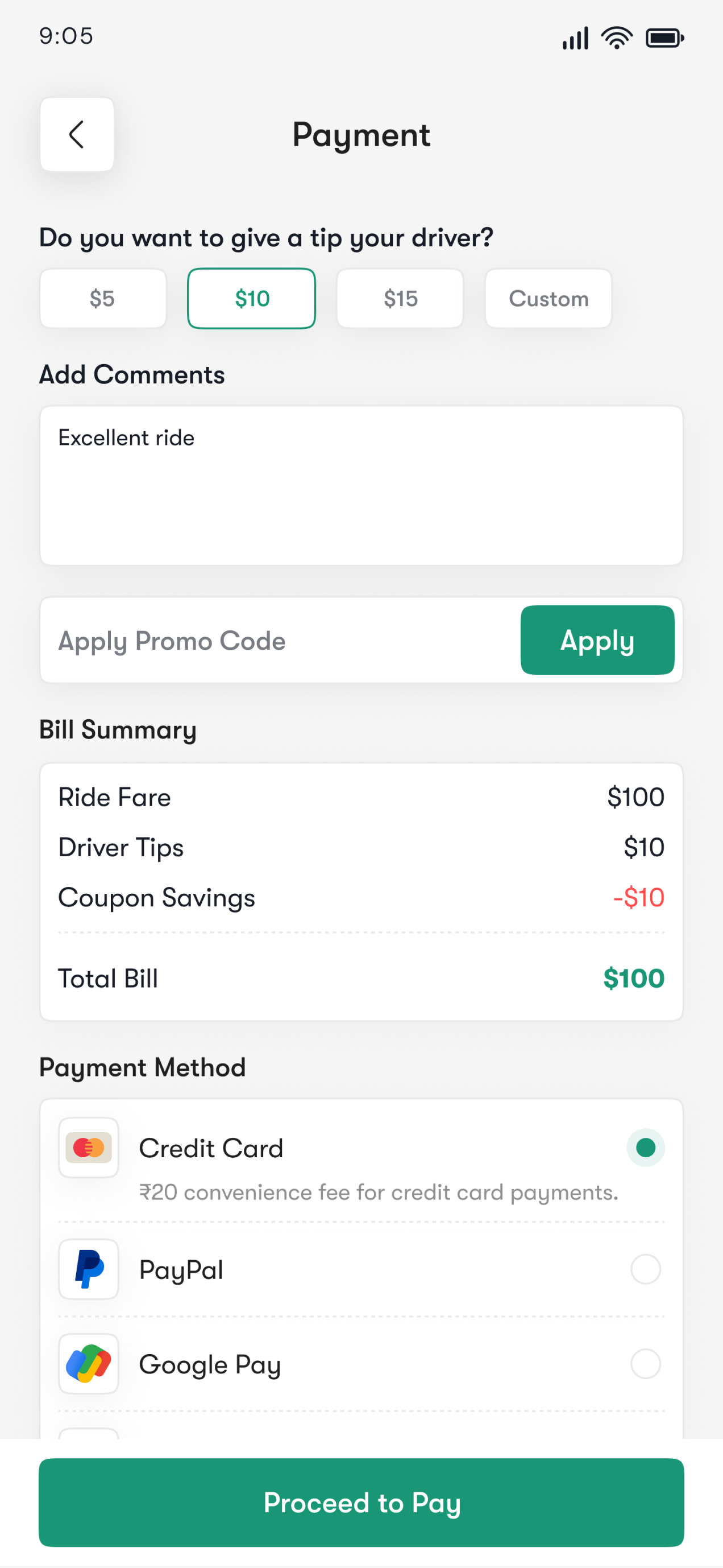 Complete Your Payment